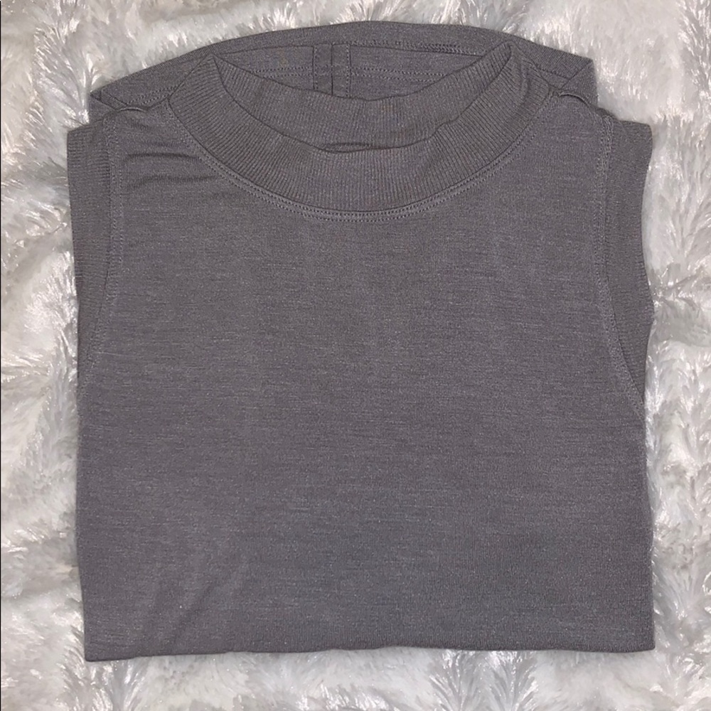 Athleta gray tank top size small
